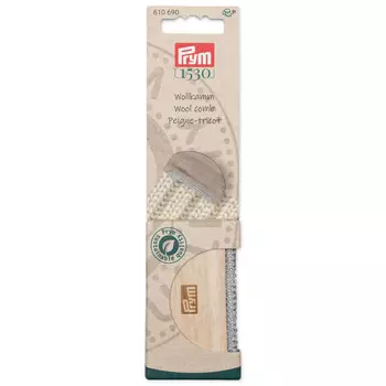610690 Щётка для шерсти, дерево, 1шт, Prym