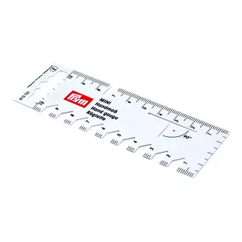 610731 Шаблон мини-линейка для разметки и измерения Prym