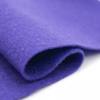 61212647 Фетр для творчества, фиолетовый, 2мм, 20x30см, уп./1шт. Glorex