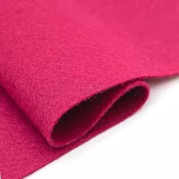 61212651 Фетр для творчества, розовый, 2мм, 20x30см, уп./1шт. Glorex