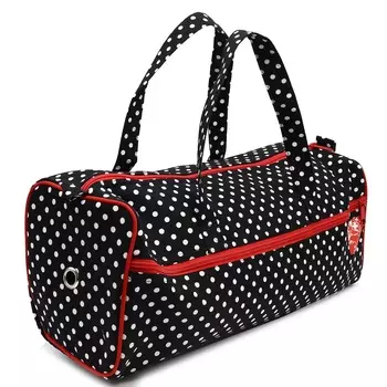 612211 Сумка для рукоделия Полька дот чер./бел. Prym