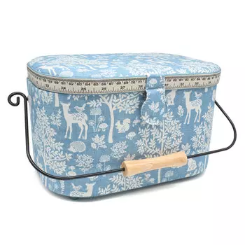 612656 Корзина для рукоделия L овальн. Woodland Prym