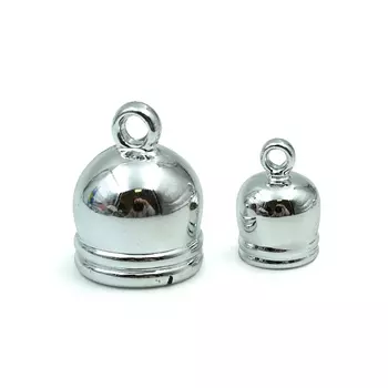 615850 Концевики для кистей Prym Love 10+16мм цв.серебристый 6шт