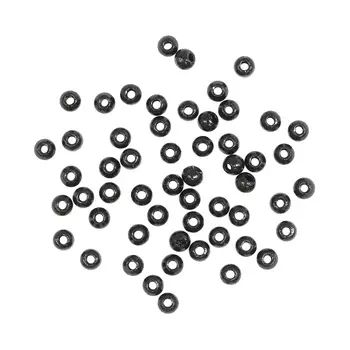 61651008 Бусины дерево, черный, 4 мм, упак./155 шт., Glorex