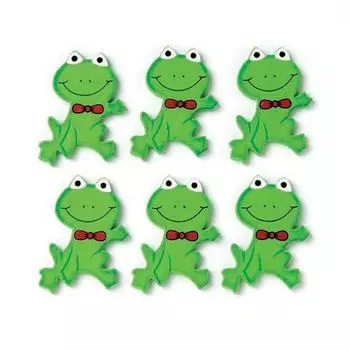 61710014 Фигурки из дерева 'Лягушки', 40 мм, упак./6 шт., Glorex