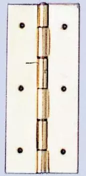 61830206 Шарнир + гвоздики 15x35мм, 4 шт Glorex