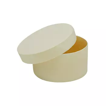 62003065 Деревянная шкатулка (круглая), 6,5*3,5 см, Glorex