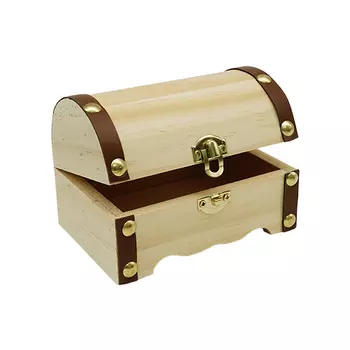 62003215 Сундук деревянный, 11,5*7,5*7,5 см, Glorex