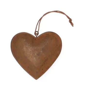 62050114 Декоративная подвеска металлическая 6x6x1см гладкая