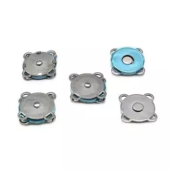 62146 Кнопка магнитная пришивная 18мм чер/ник упак(4шт) Hobby&amp;Pro