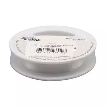62210111 Нейлоновая нить, белый, d 0,15мм, 50м Glorex