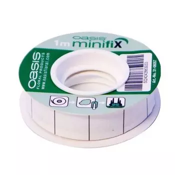 62220305 Флористическая клейкая лента для фиксации Craft Mini Fix, 10мм, 1м Glorex