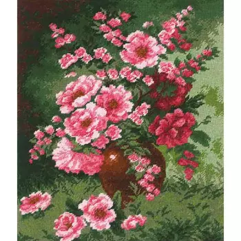 623 Набор для вышивания Hobby&amp;Pro 'Букет в саду', 31*26,5 см