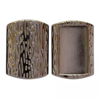 62411 Украшение декоративное 14мм ч.ник.мет.