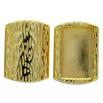 62412 Украшение декоративное 14мм зол.мет.