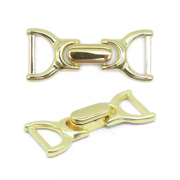 62417 Пряжка-застежка 18мм металл, золото ГР