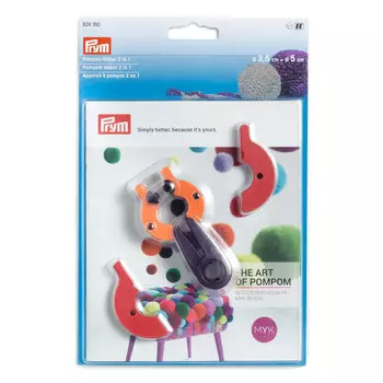 624180 Устройство изготовления помпонов 2 в 1 S, Prym