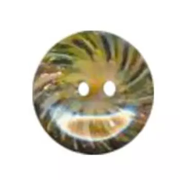 62666 Пуговица 2 прокола д-21мм лим.акрил 'ребристая'