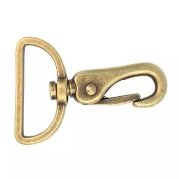 62749 Карабин 38*64мм металл, латунь ГР