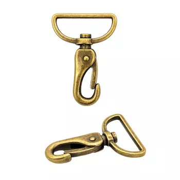 62749 Карабин 38/64 мм латунь упак(2шт) Hobby&amp;Pro