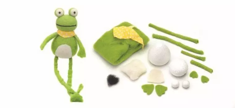 62902605 Набор для валяния 'Лягушка', 23,0x13,0 см, Glorex