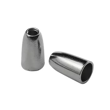 6326 Наконечник 'Колокол' d=3,5/6,5мм, 14*8мм, мет. цв.никель