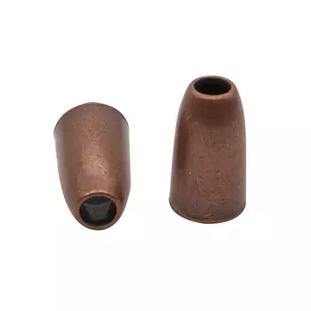 6330 Наконечник 'Колокол' d=3,5/6,5мм, 14*8мм, мет. цв.медь