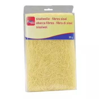 63807002 Сизаль, 30г, лимонный желтый Glorex