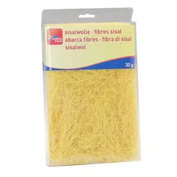 63807003 Сизаль, 30г, желтый Glorex