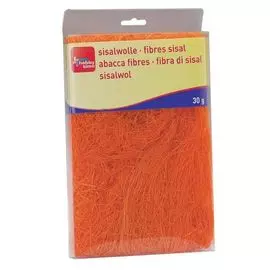 63807004 Сизаль, 30г, оранжевый Glorex