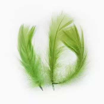 63820104 Перья марабу ок. 10г зеленый Glorex