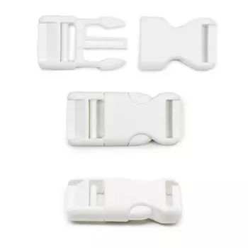 6401/02 Фастекс 13мм. бел.