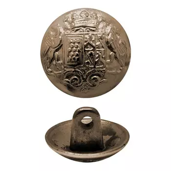 64243 Пуговица 20мм. мет.т/медь ' 'Герб' '