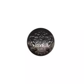 64244 Пуговица 20мм. мет.ч.ник 'Герб'