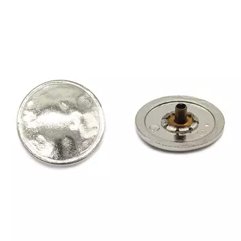 64360 Кнопка 5/22мм, никель ГР