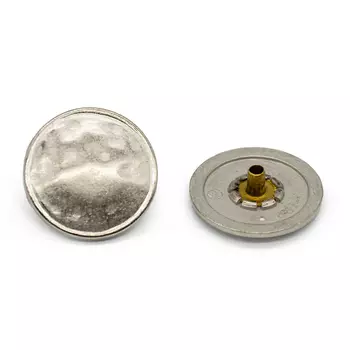 64361 Кнопка 5/22мм, серебро ГР