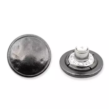 64375 Пуговица джинс. д-20мм,, черный никель ГР