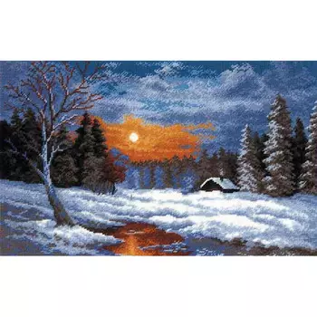 643 Набор для вышивания Hobby&amp;Pro 'Зима', 33*21 см