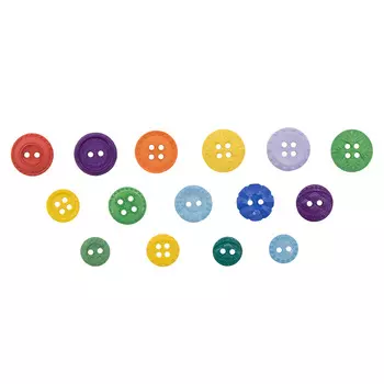 6474, Декоративные пуговицы. Пуговки ассорти Dress It Up