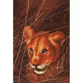 647 Набор для вышивания Hobby&amp;Pro 'Львенок' 17*25см