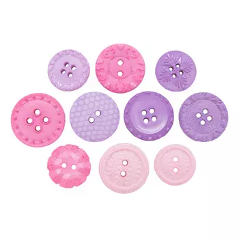 6484, Декоративные пуговицы. Хлопковые сладости Dress It Up