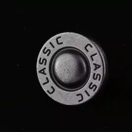 64892 Пуговица джинс. д-17мм, 'Classic', черный никель ГР