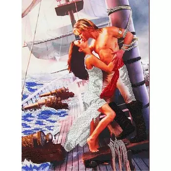 65002 Набор для вышивания бисером Astrea 'Обреченная любовь', 30х40 см