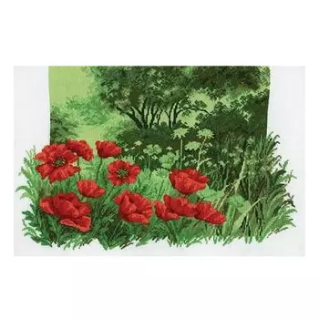 650 Набор для вышивания Hobby&amp;Pro 'Лесные маки', 24*35 см
