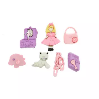 6558, Фигурки. Набор для девочки Dress It Up