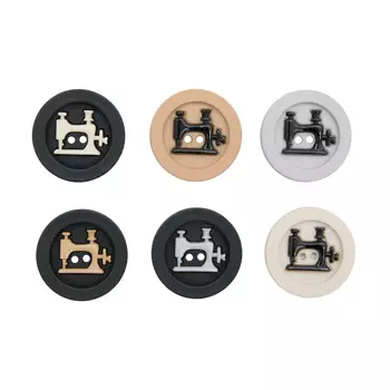 6560, Декоративные пуговицы. Швейная машина Dress It Up