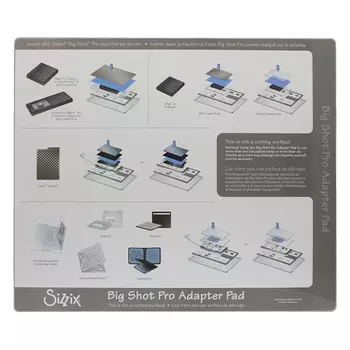 656251 Пластина для форм для эмбоссирования и вырубки Sizzix Big Shot Pro