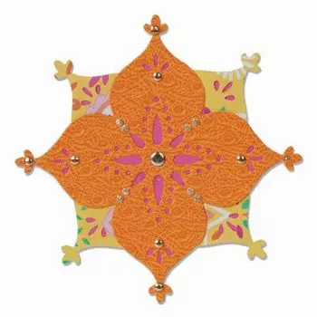 658385 Форма для вырубки Арабеска Sizzlits Die