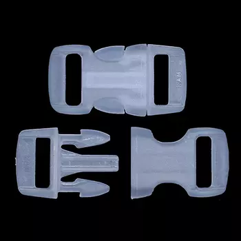 66079 Фастекс 10мм прозрачный пластик ГР