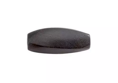 66106007 Бусины деревянные Овал, черный Glorex